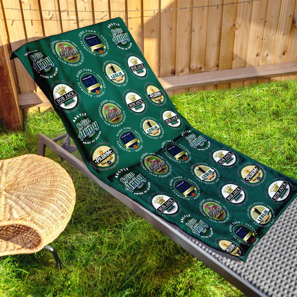 Plymouth - Football Legends - Microfibre Beach Towel - 150cm x 75cm