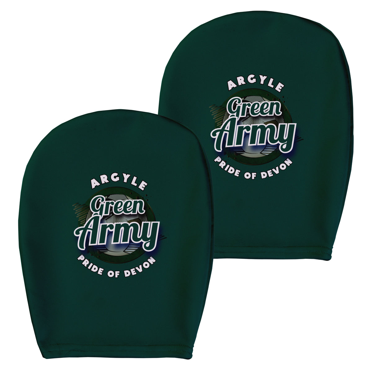 Plymouth Green Army - Football Legends - Headrest Cover