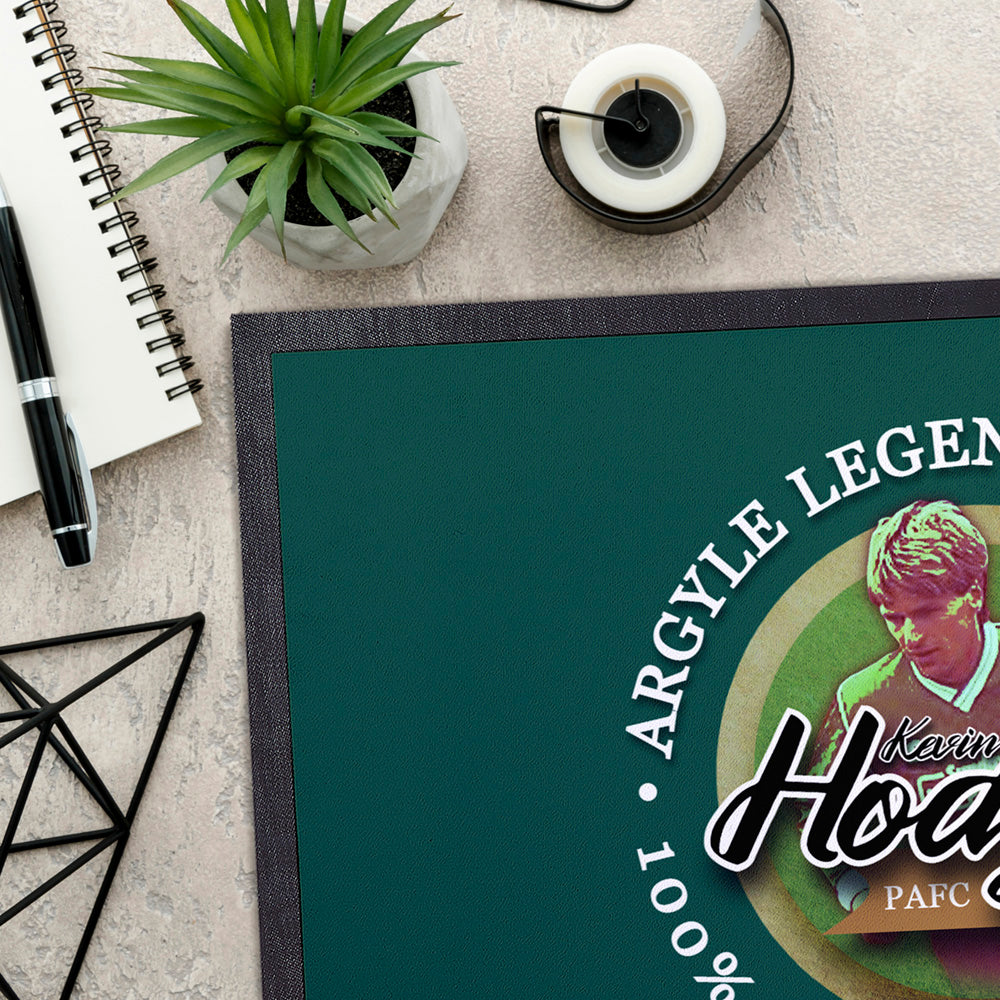 Plymouth Hodges  - Football Legends - Door Mat -60cm X 40cm