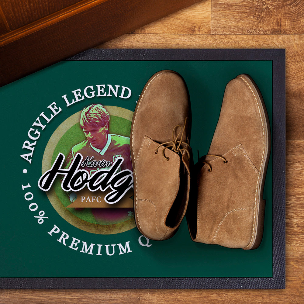 Plymouth Hodges  - Football Legends - Door Mat -60cm X 40cm