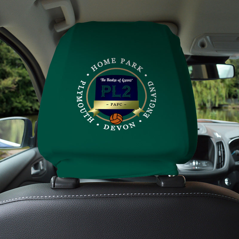 Plymouth Home Park - Football Legends - Headrest Cover