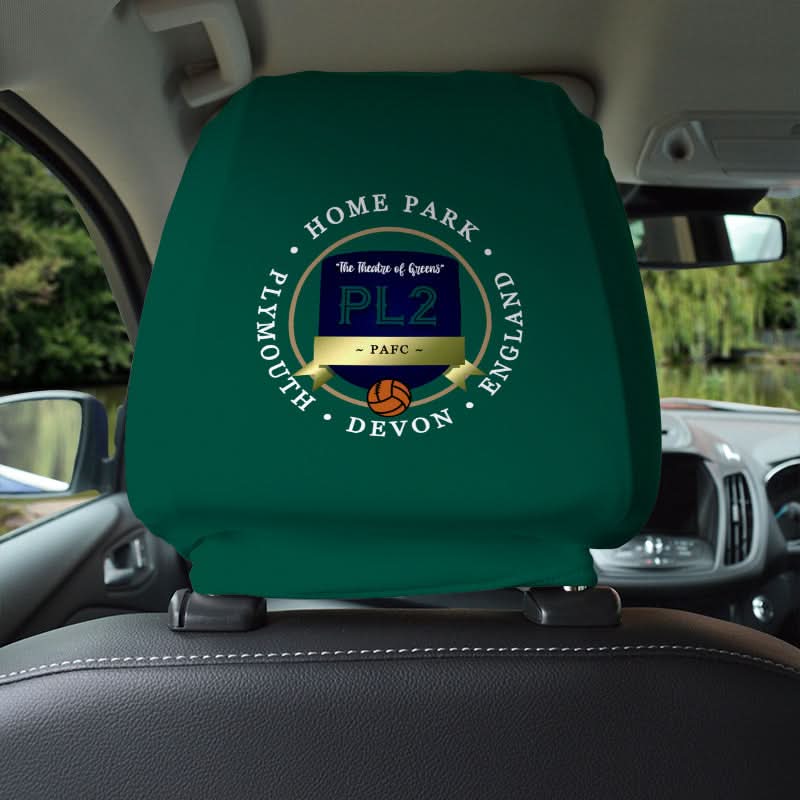 Plymouth Home Park - Football Legends - Headrest Cover