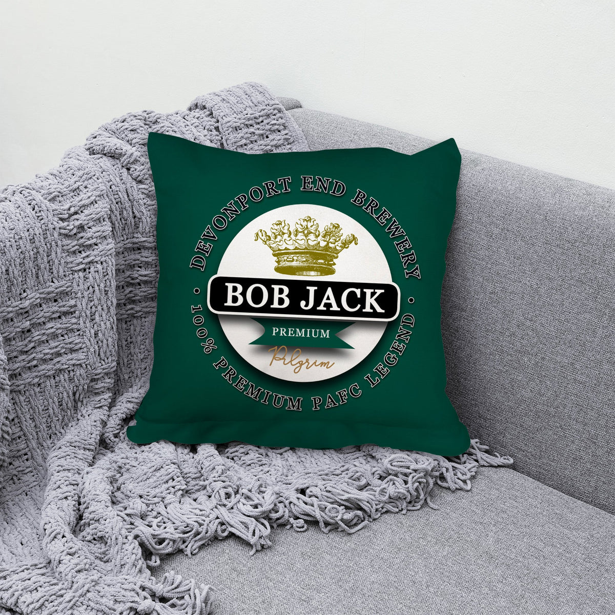 Plymouth Jack - Football Legends - Cushion 10"
