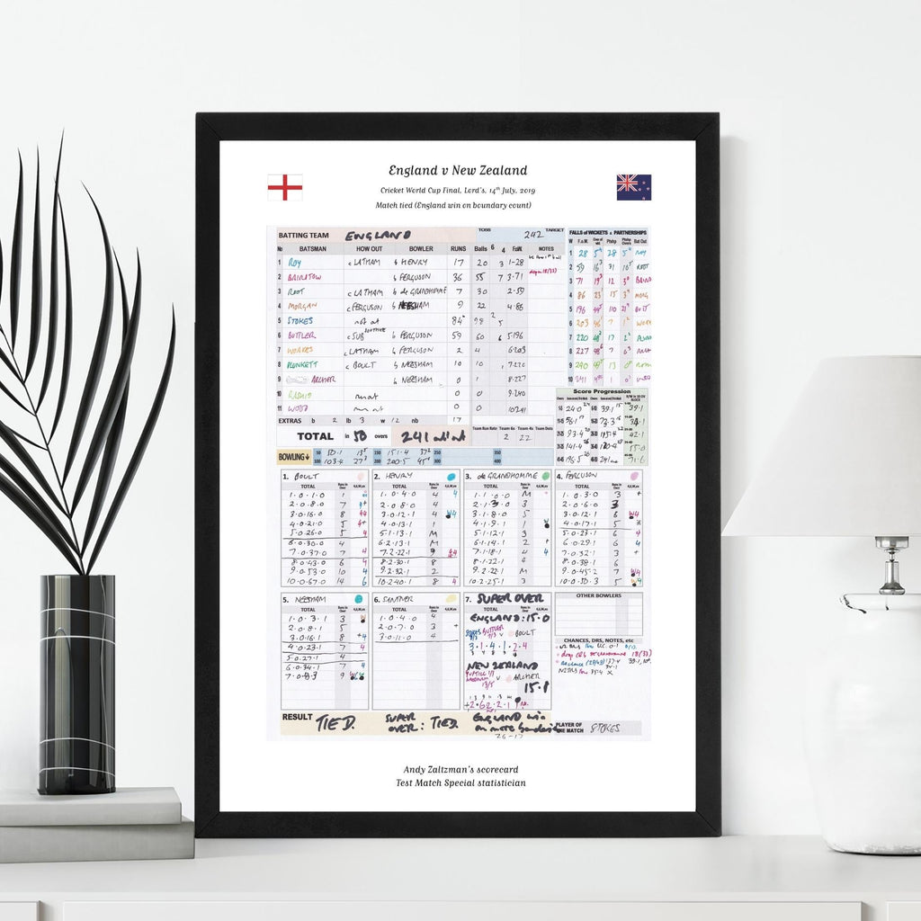 CRICKET England v New Zealand, ICC Cricket World Cup Final, Lord's, London. July 14, 2019. Andy Zaltzman
