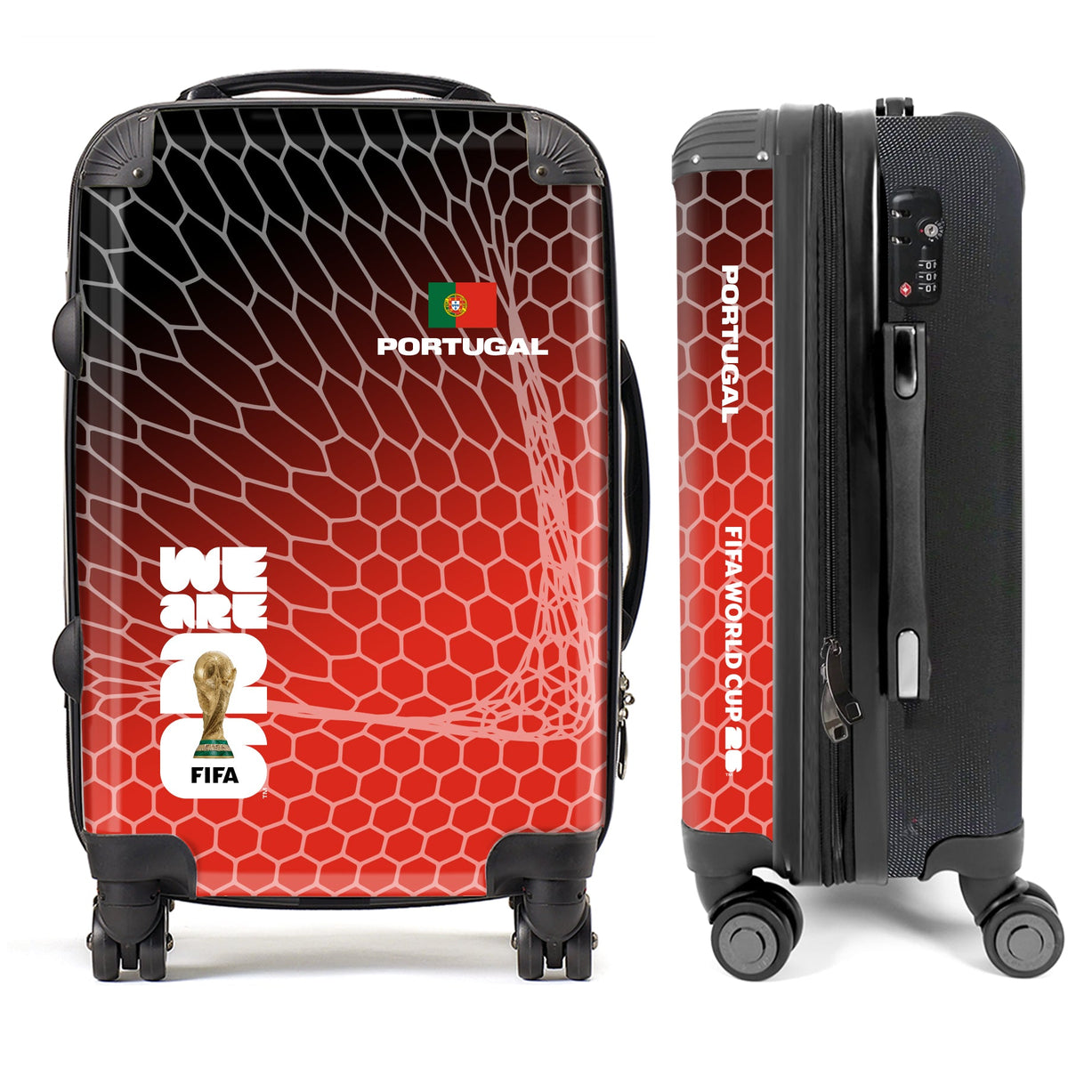 Portugal 4 FIFA World Cup 26™ Suitcase – Official Licensed Product
