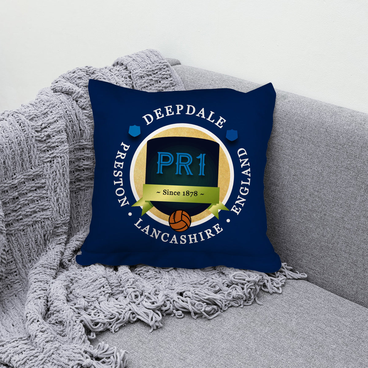 Preston Deepdale - Football Legends - Cushion 10"