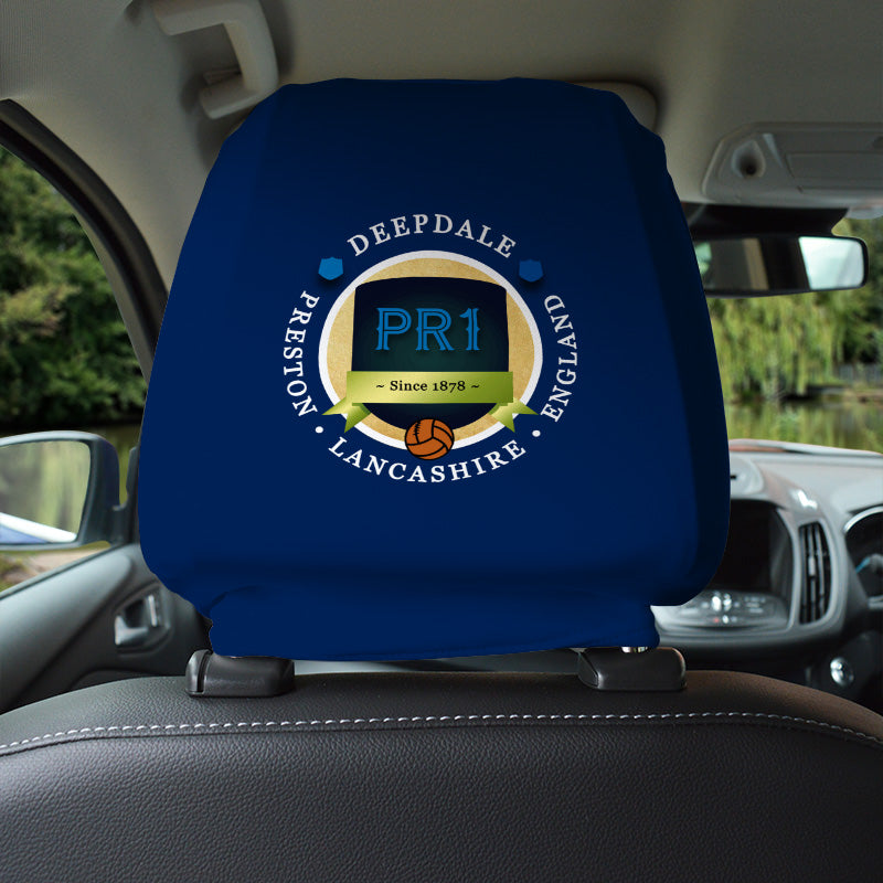 Preston Deepdale - Football Legends - Headrest Cover