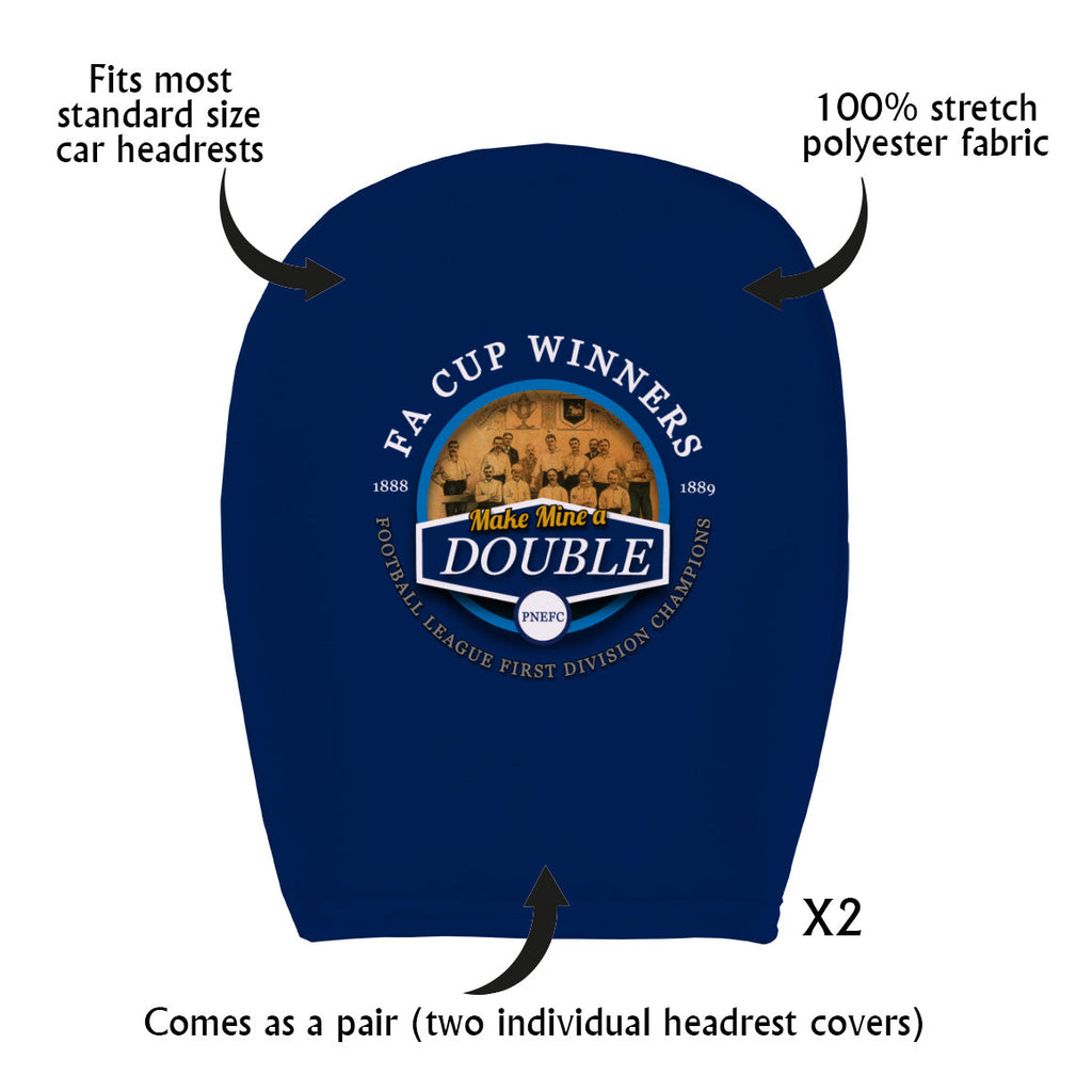 Preston Double - Football Legends - Headrest Cover