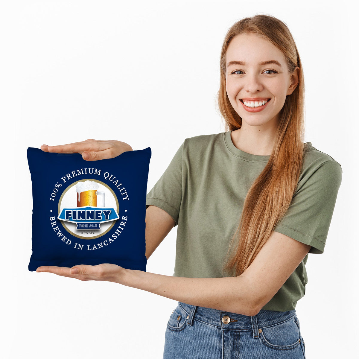 Preston Finney - Football Legends - Cushion 10"