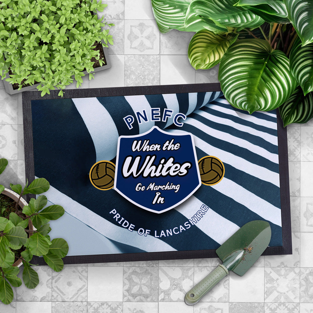 Preston Marching  - Football Legends - Door Mat -60cm X 40cm
