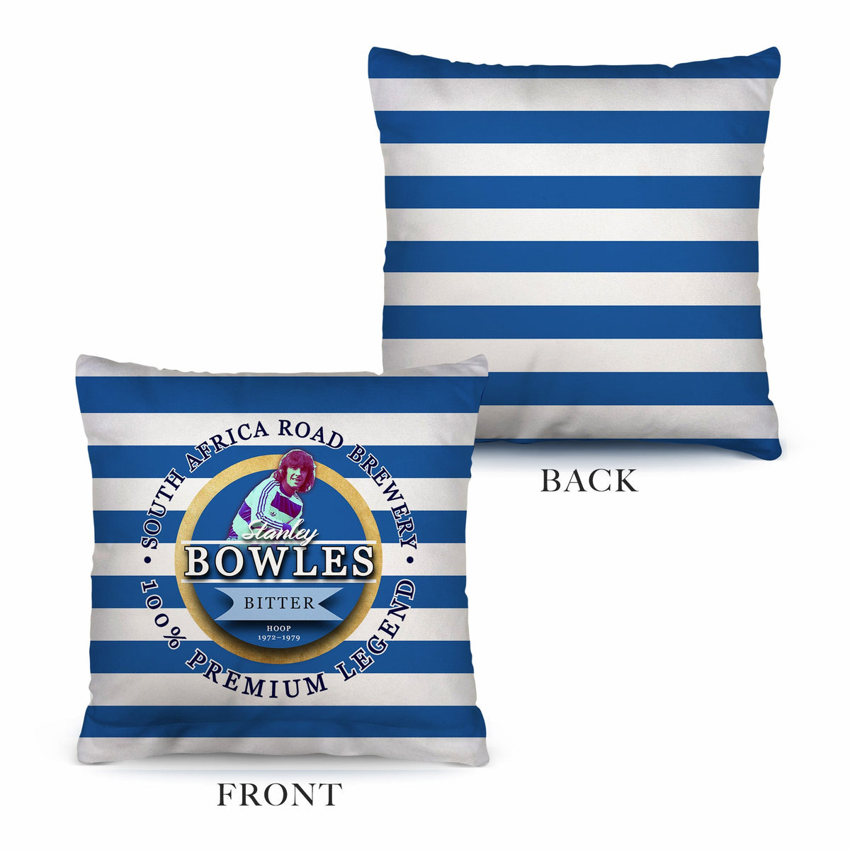 The Hoops BOWLES BMG_PRINT300 10inch Cushion V3 - Cushion - 10"