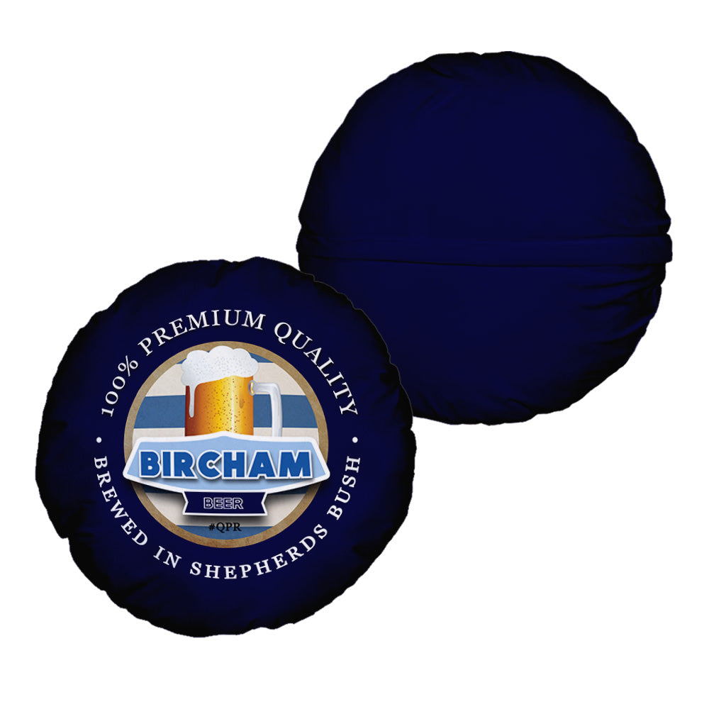 QPR Bircham - Football Legends - Circle Cushion 14"