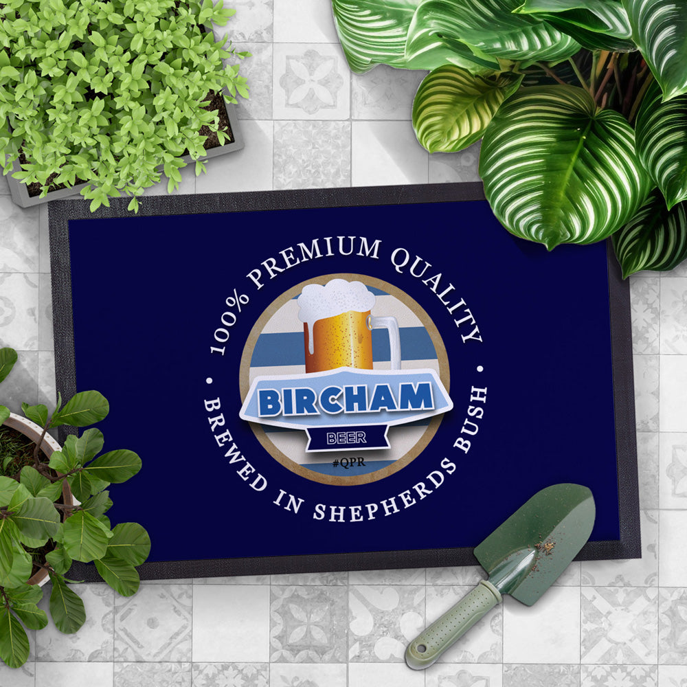 QPR Bircham  - Football Legends - Door Mat -60cm X 40cm