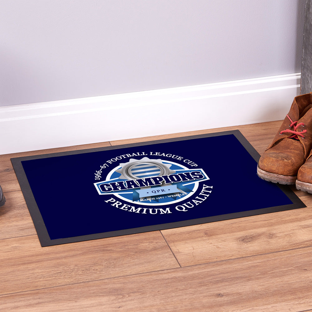 The Hoops CHAMPIONS  - Football Legends - Door Mat -60cm X 40cm