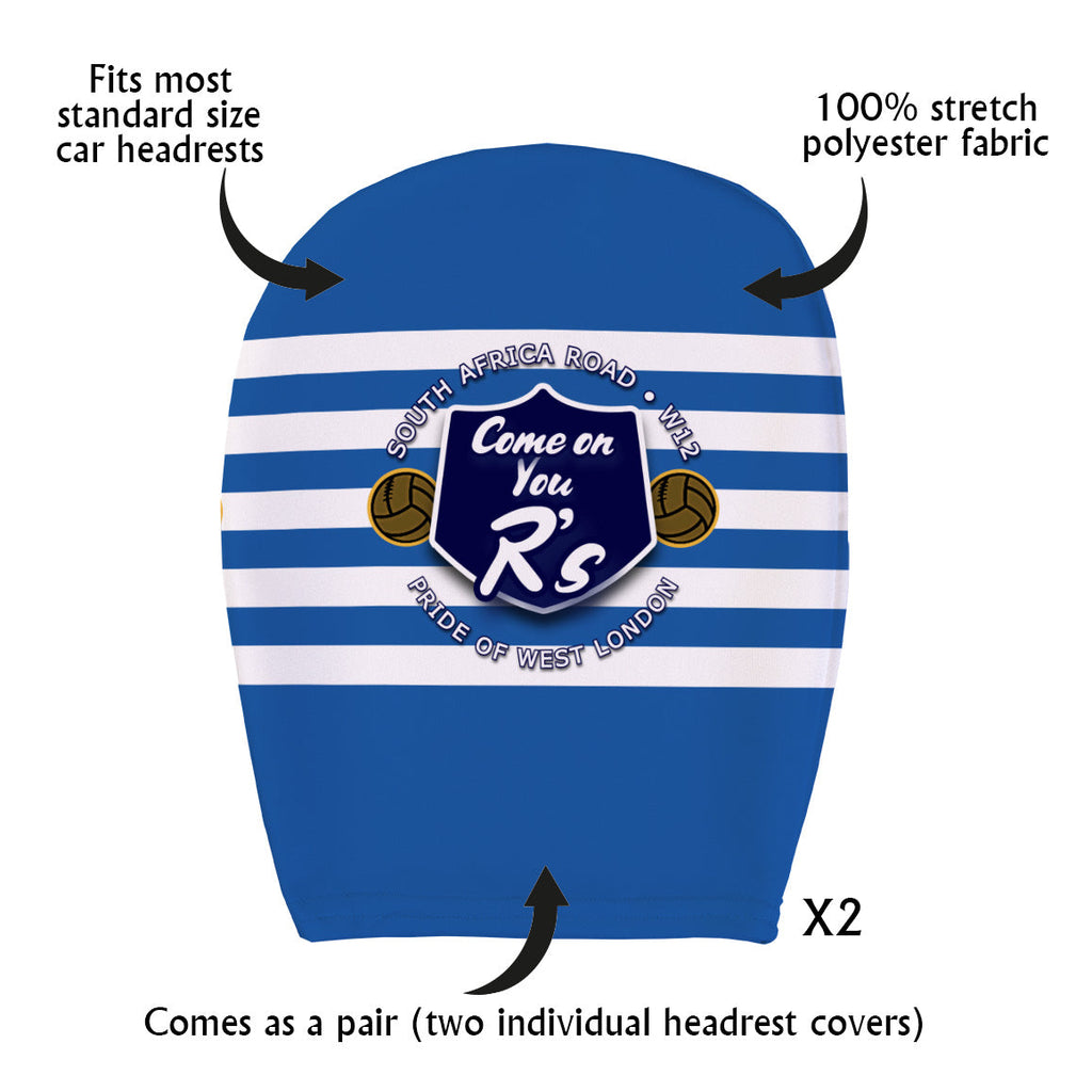 The Hoops Rs - Football Legends - Headrest Cover