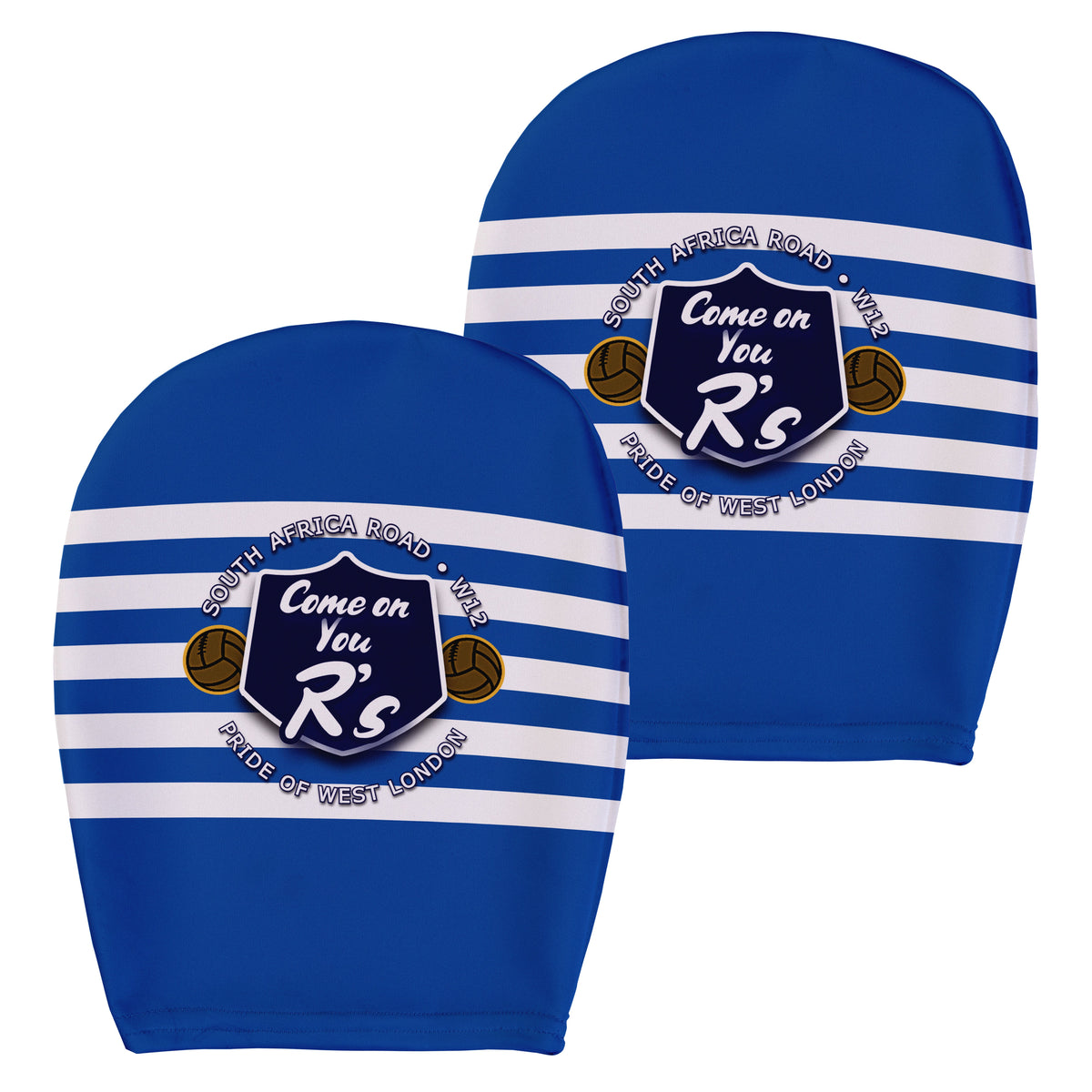 The Hoops Rs - Football Legends - Headrest Cover