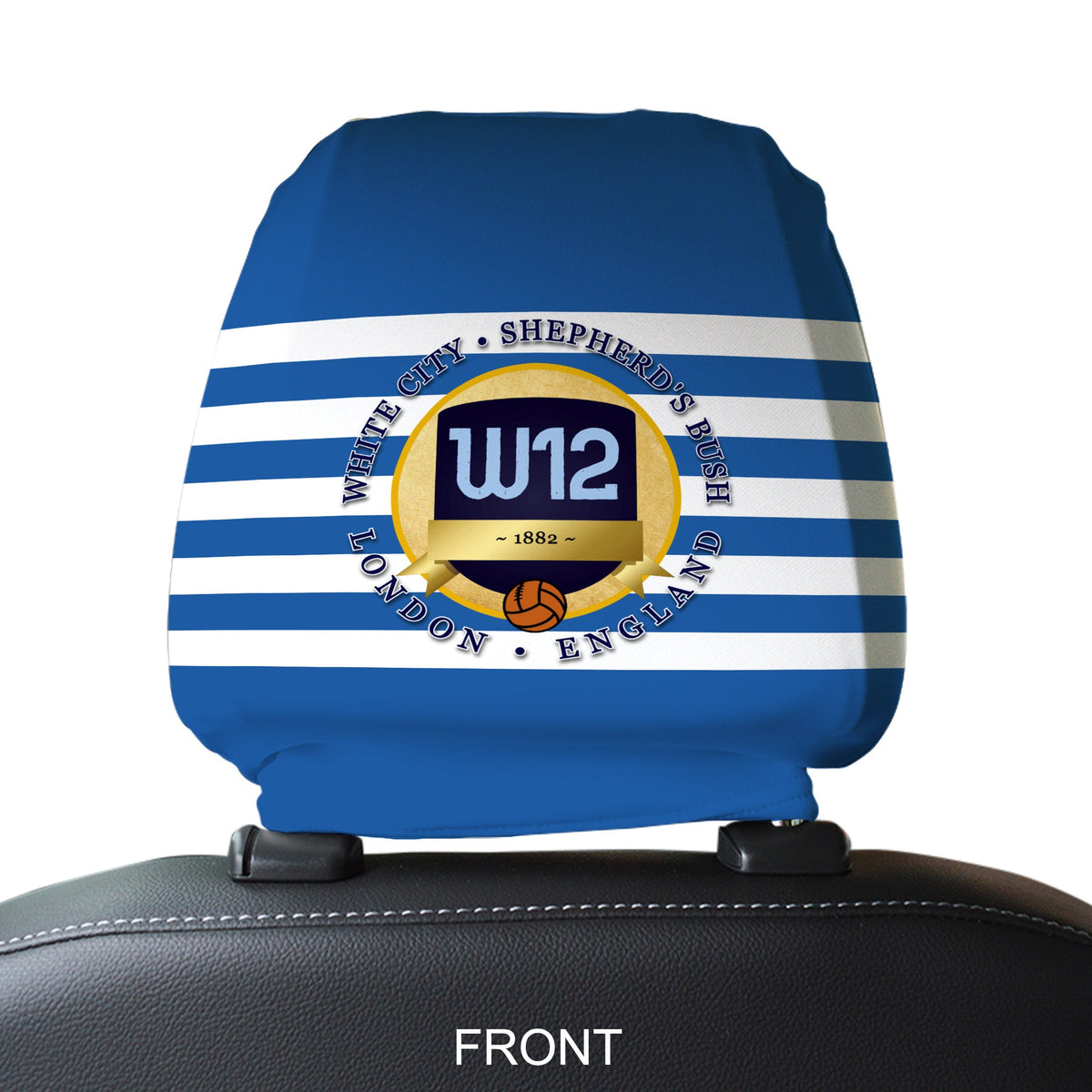 The Hoops W12 - Football Legends - Headrest Cover