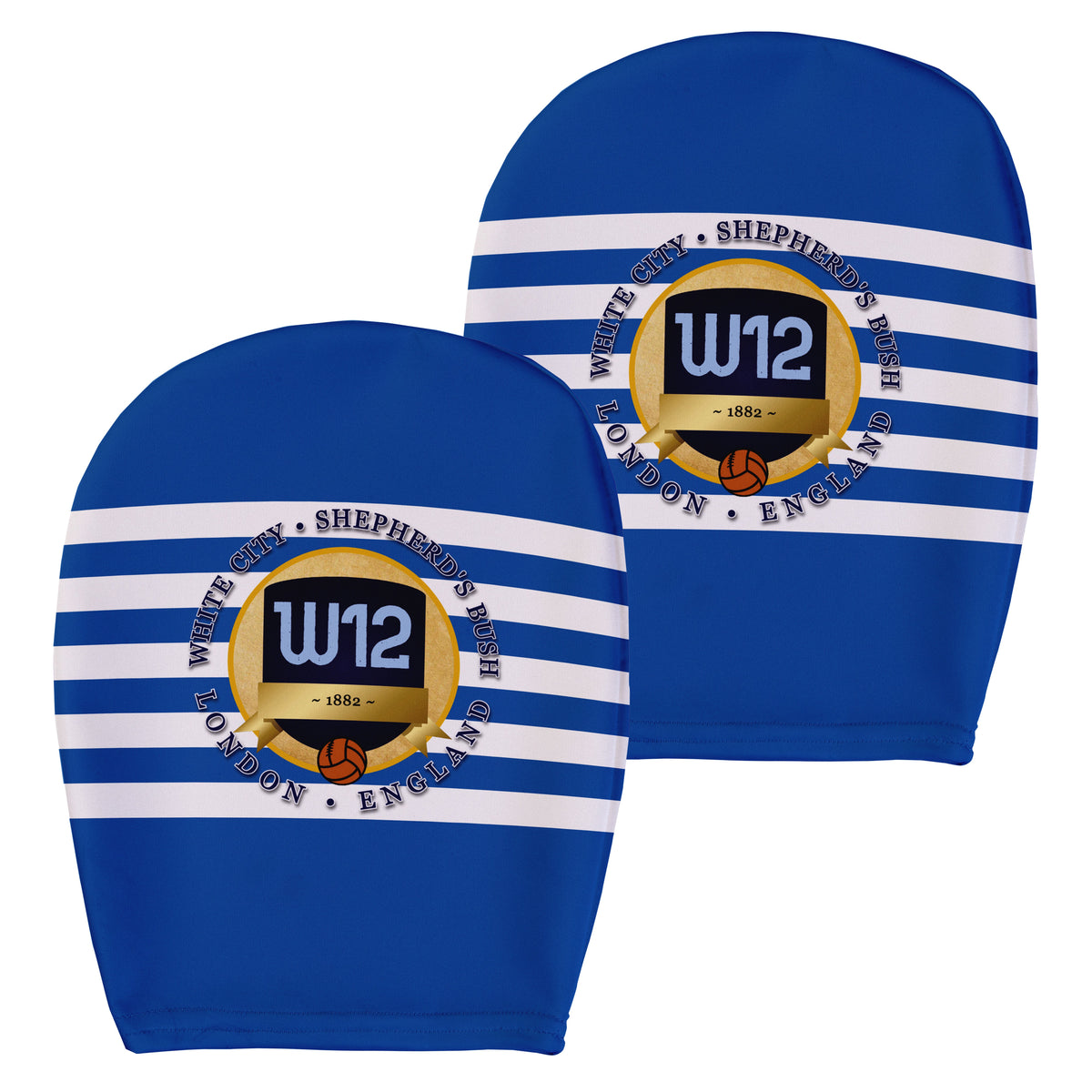 The Hoops W12 - Football Legends - Headrest Cover