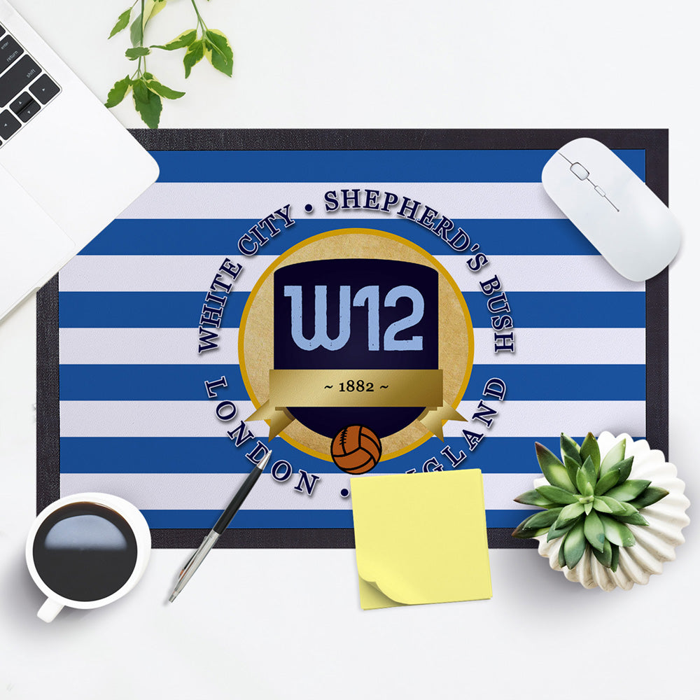 The Hoops W12  - Football Legends - Door Mat -60cm X 40cm