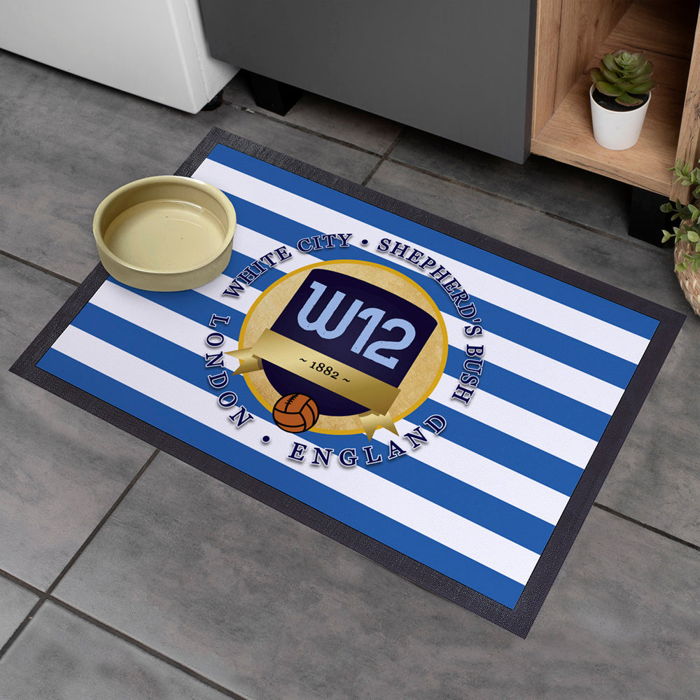 The Hoops W12  - Football Legends - Door Mat -60cm X 40cm