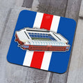Ibrox Stadium Inspired Football Coaster