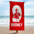 England - Rooney 9 - Beach Towel - 150cm x 75cm