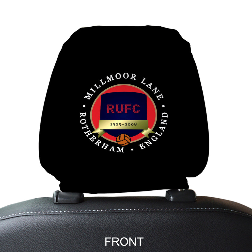 Rotherham Millmoor - Football Legends - Headrest Cover