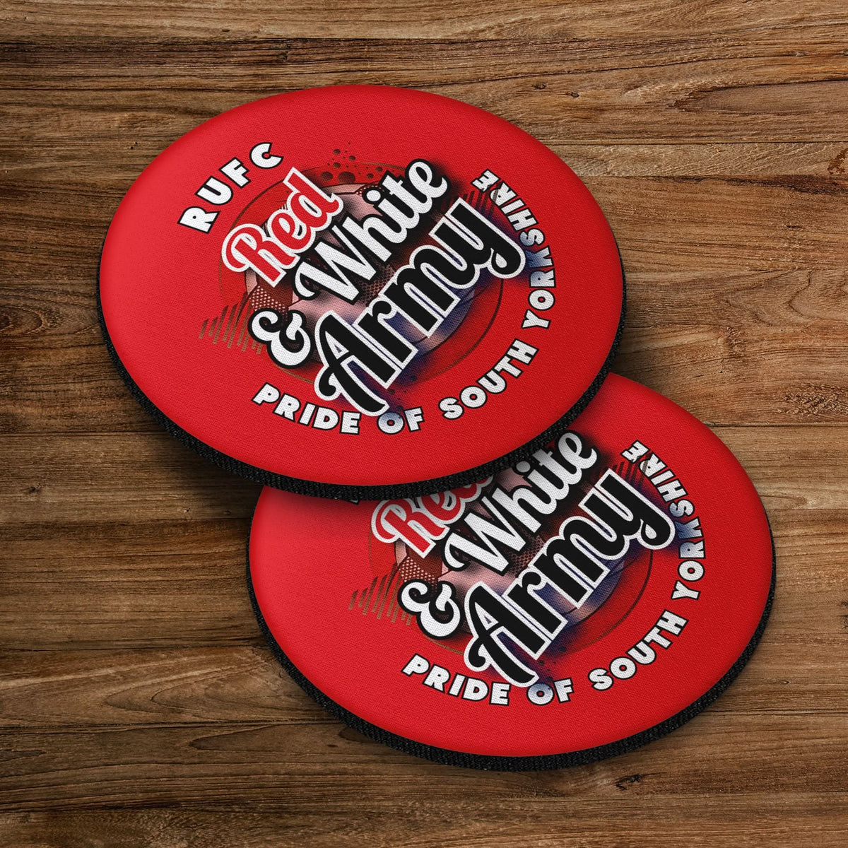 Rotherham RWA - Football Coaster - Square Or Circle