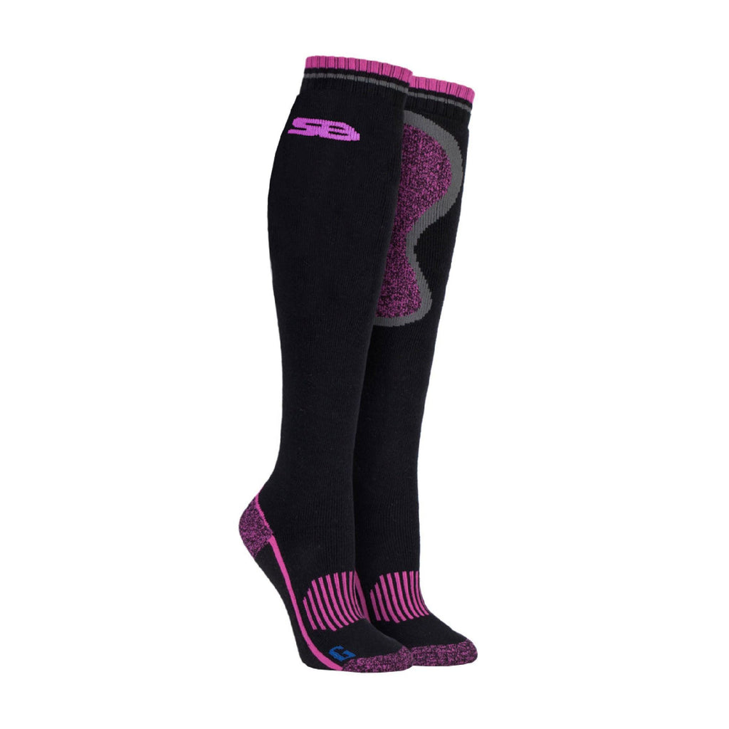 1 Pack Ladies Long Knee High Wool Thermal Equestrian Socks