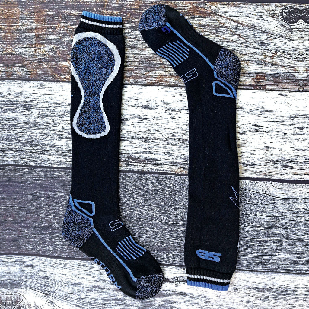 1 Pack Ladies Long Knee High Wool Thermal Equestrian Socks
