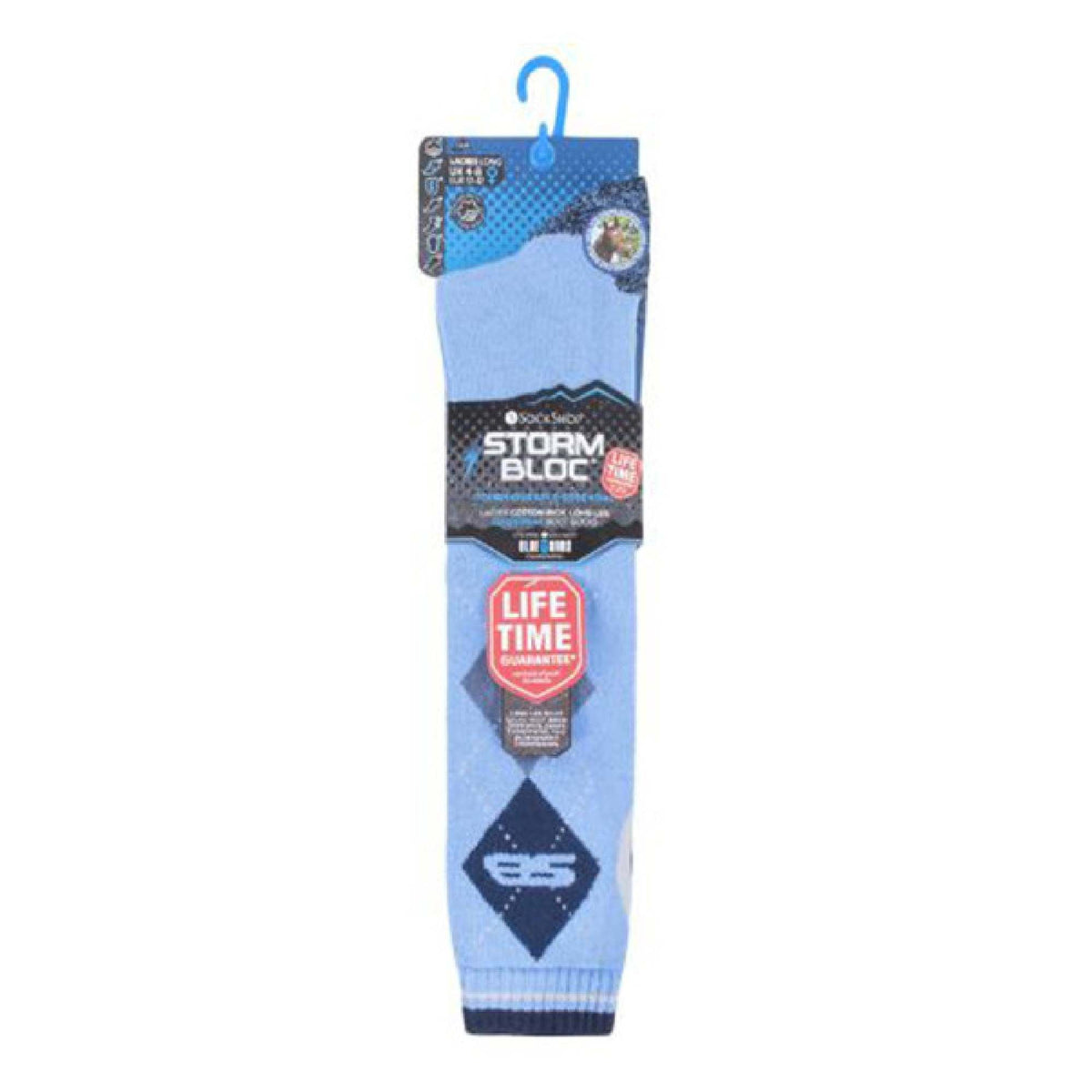 1 Pack Ladies Long Knee High Cotton Equestrian Socks
