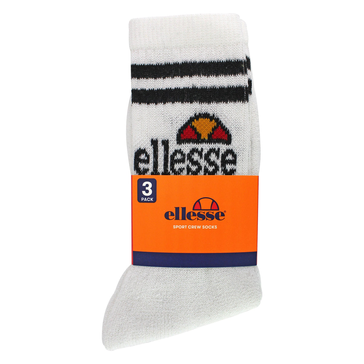 3  Pack Mens Vulloni Jacquard Logo Sport Socks