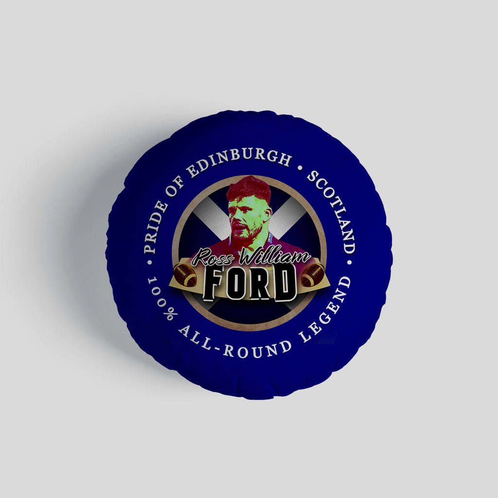 Scotland Rugby Union Ford  - Legend Collection - Circle Cushion 14"
