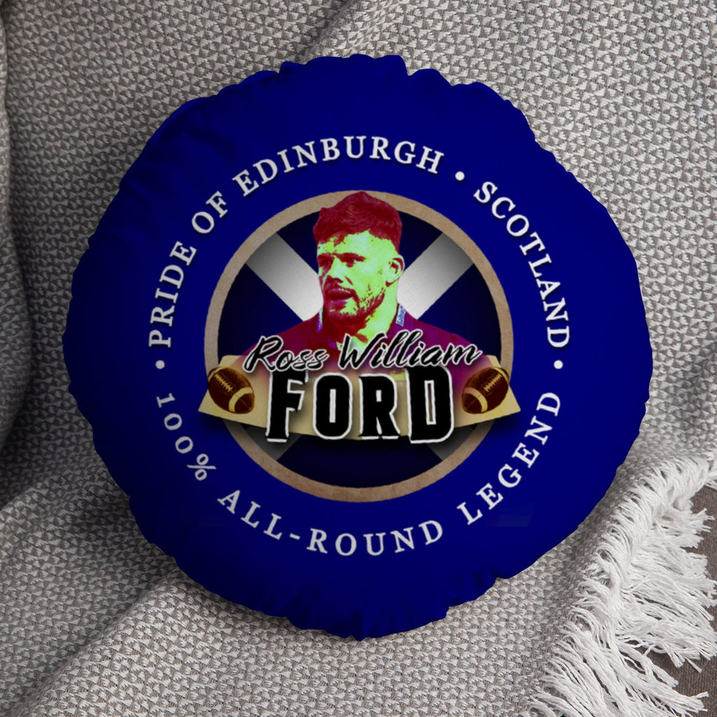 Scotland Rugby Union Ford  - Legend Collection - Circle Cushion 14"