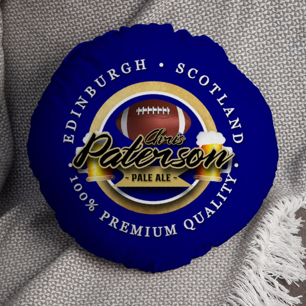 Scotland Rugby Union Paterson  - Legend Collection - Circle Cushion 14"