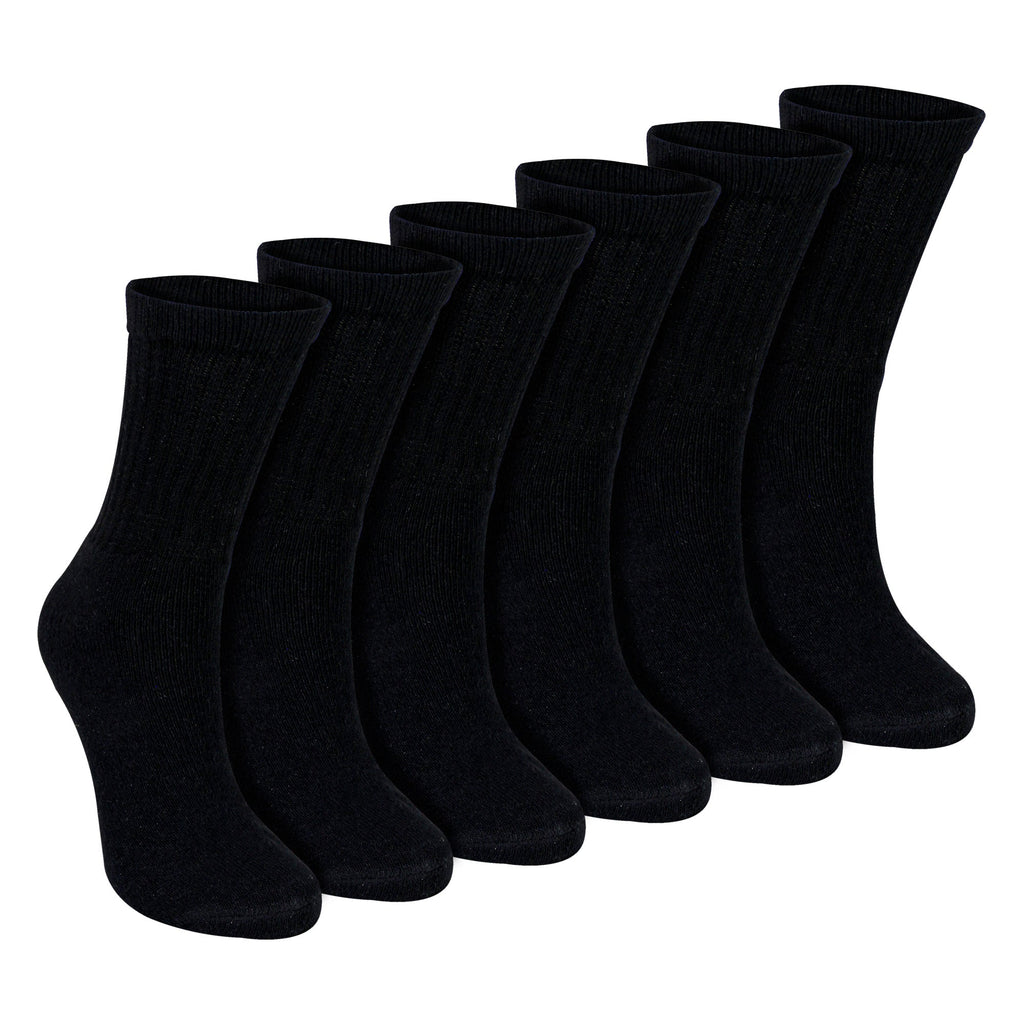 6 Pack Boys Breathable Cotton Sport Socks