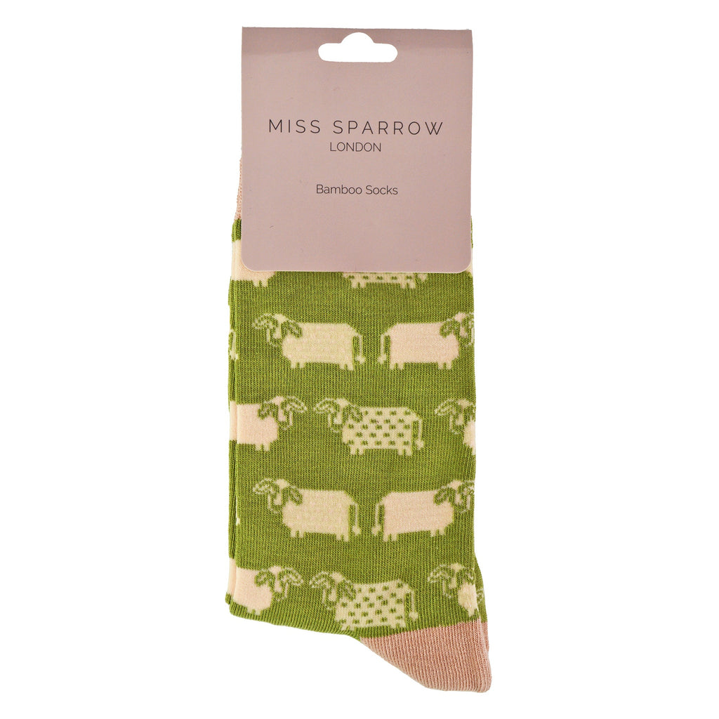 1 Pack Ladies Novelty Cow Bamboo Socks