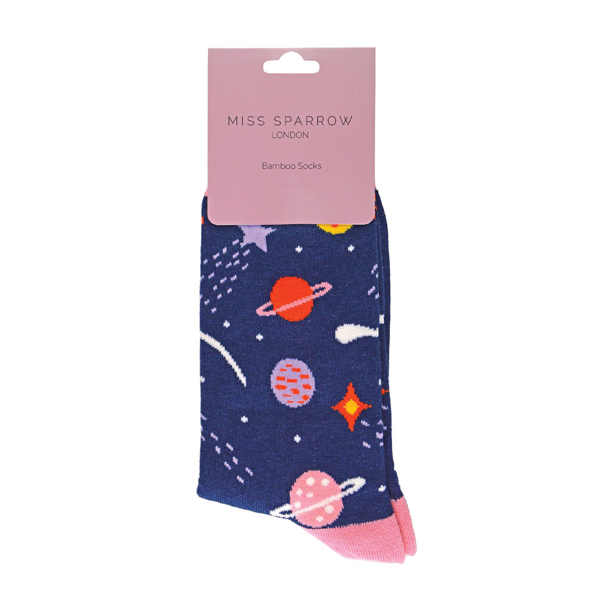 1 Pack Ladies Novelty Space Enthusiast Bamboo Socks