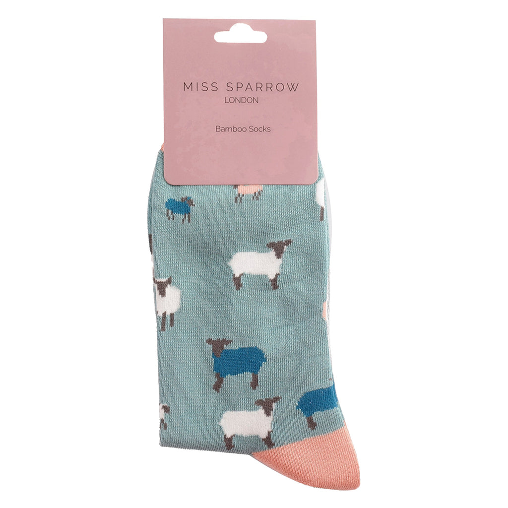 1 Pack Ladies Novelty Duck Egg Sheep Bamboo Socks