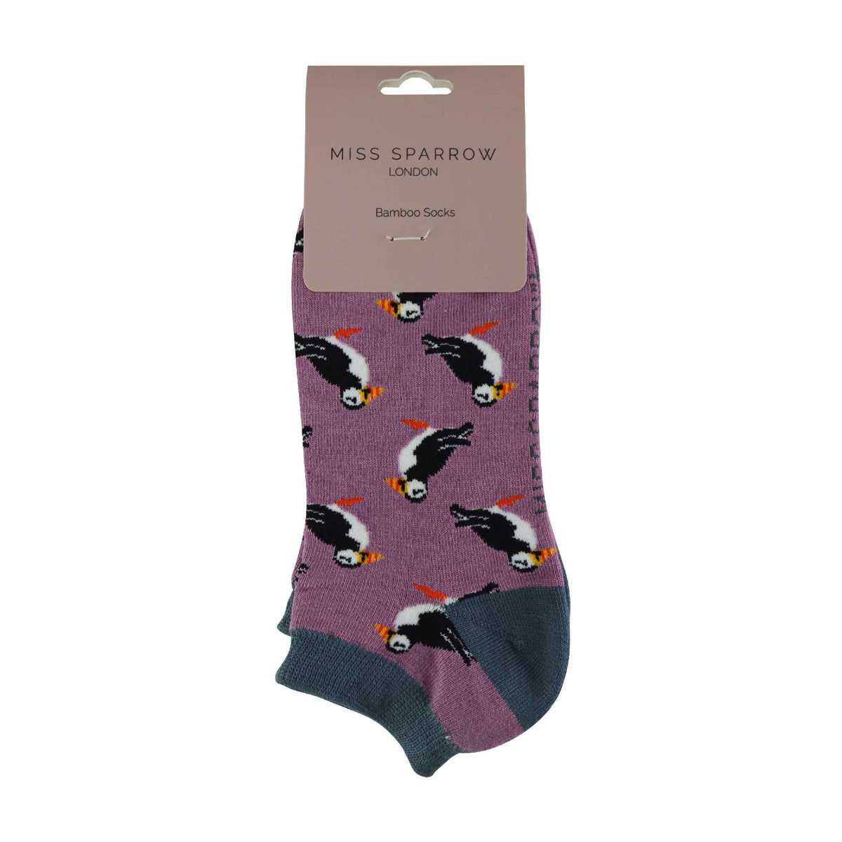 1 Pack Ladies Novelty Animal Themed Bamboo Trainer Socks