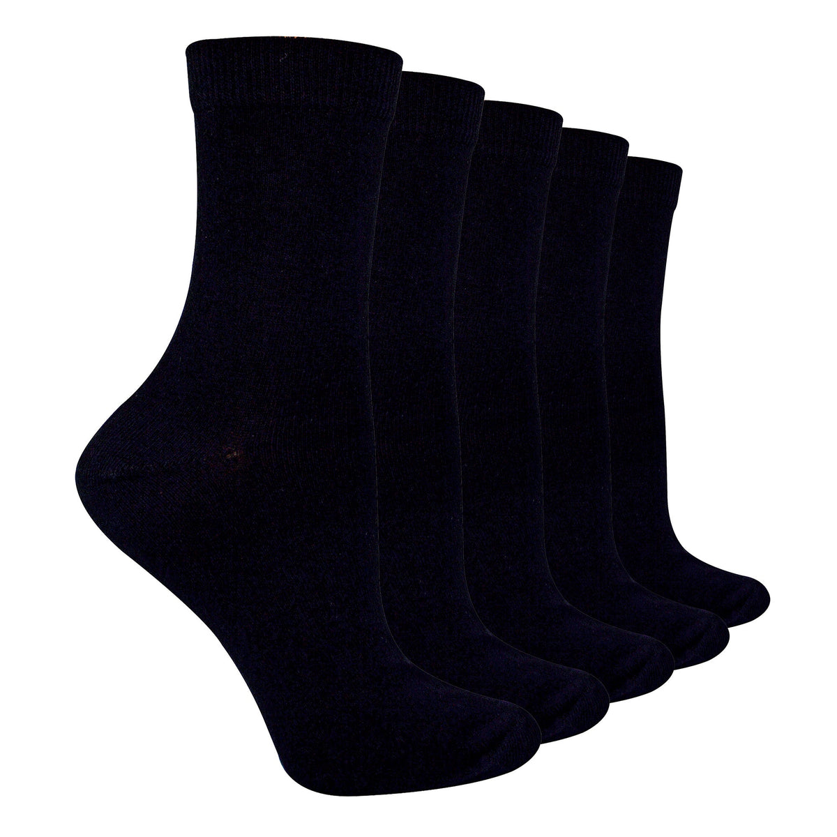 10 Pack Ladies Value Pack Heel & Toe Socks