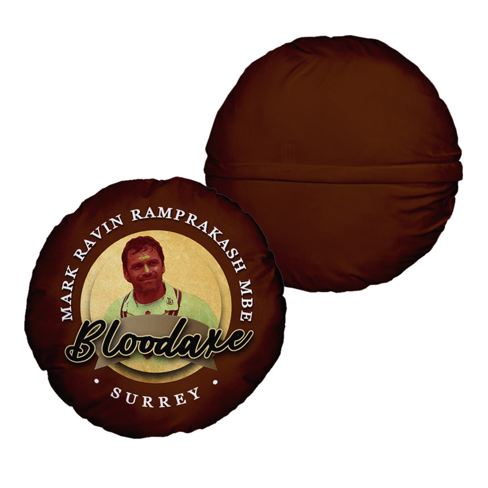 Surrey Cricket Bloodaxe  - Legend Collection - Circle Cushion 14"
