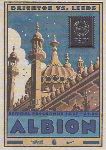 Brighton & Hove Albion 2026/2027 Official Home Matchday Programmes