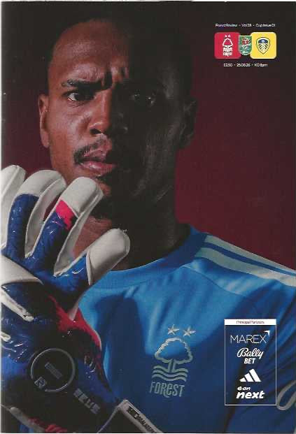 Nottingham Forest 2026/2027 Official Home Matchday Programmes