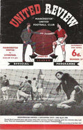 Manchester United v Liverpool 24th April 1965 Official Matchday Programme