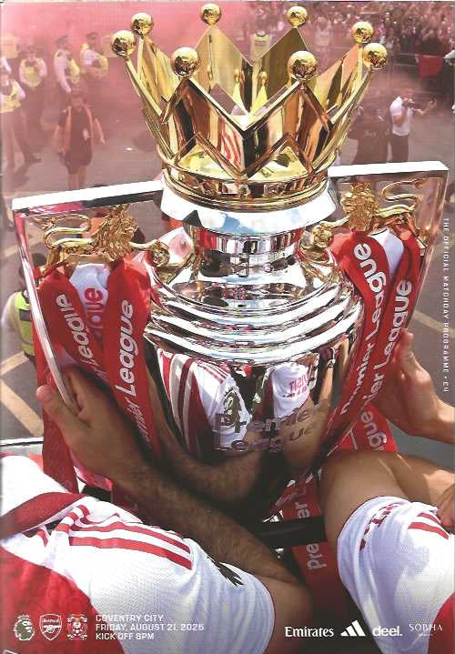 Arsenal 2026/2027 Official Home Matchday Programmes