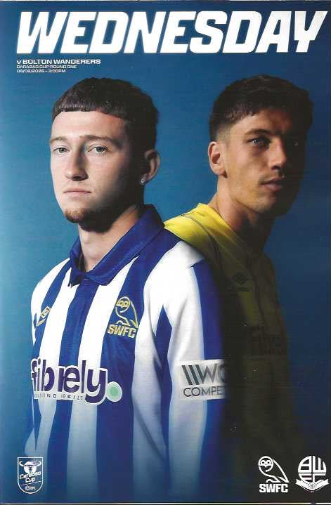 Sheffield Wednesday 2026/2027 Official Home Matchday Programmes