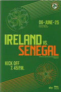 Republic of Ireland v Senegal 6th June 2025 Official Matchday Programme