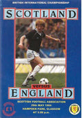 Scotland v England Official Matchday Programme - 26th May 1984