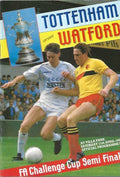 1987 FA cup Semi Final Tottenham Hotspur v Watford 11th April 1987 Official Matchday Programme